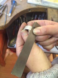 Making the correct size ring