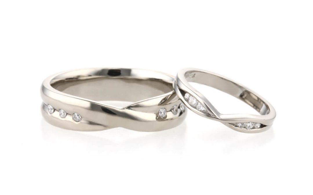 Handmade Infinity Inspired Wedding Rings