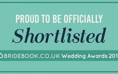 I Have Been Shortlisted For The Bridebook.co.uk Wedding Awards 2017